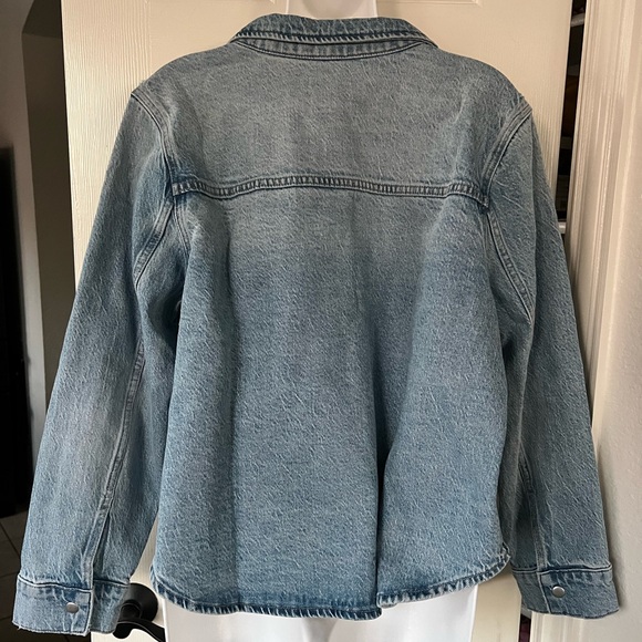 NWT Pistola Liv Long Sleeve Denim Shirt XL - Picture 11 of 15